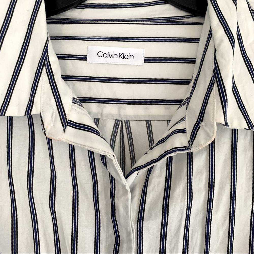 Calvin Klein Button Up Collared Dress - Picture 3 of 3